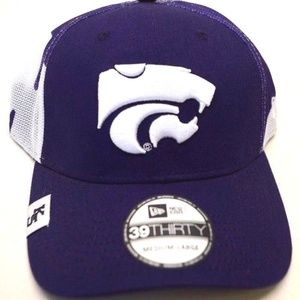 Men's New Era Kansas State Headwear 39Thirty Cap